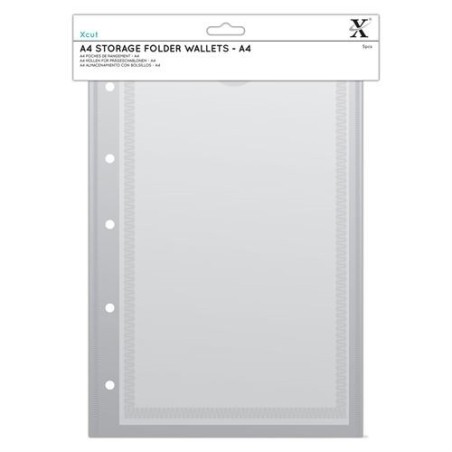 (XCU 245105)Xcut A4 Storage Folder Wallets - A4