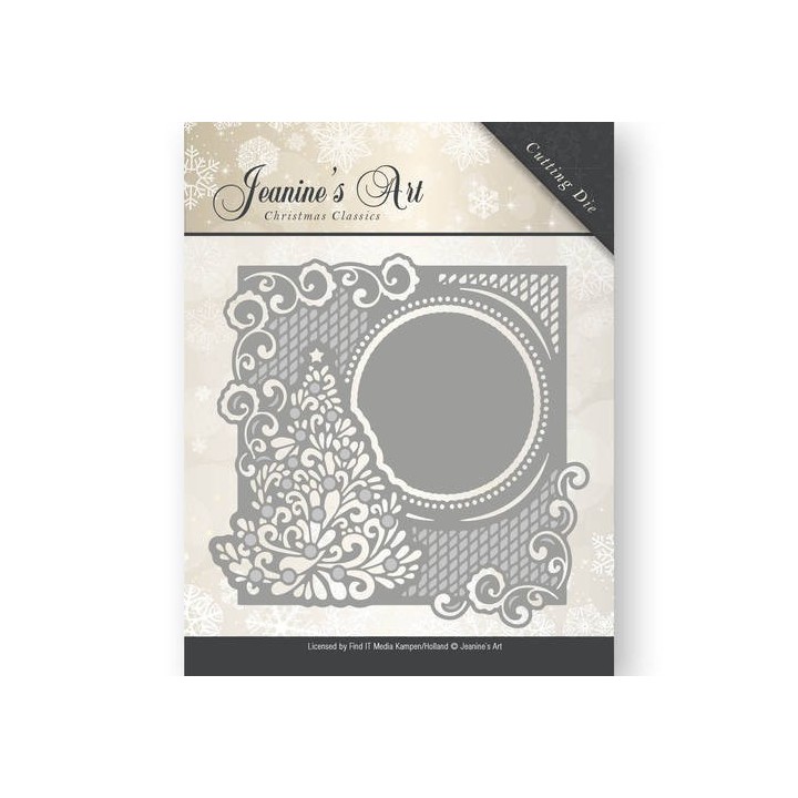 (JAD10005)Die - Jeaninnes Art - Christmas Classics - Christmas tree frame