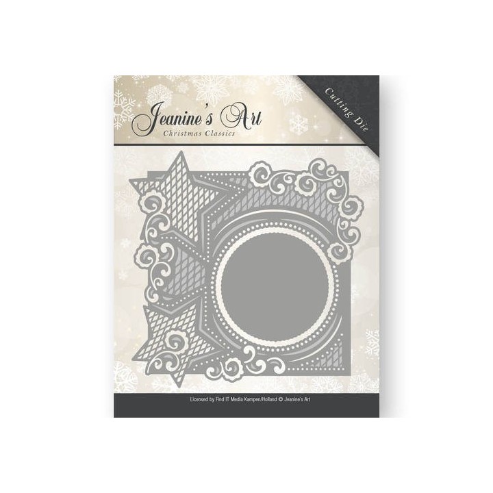 (JAD10006)Die - Jeaninnes Art - Christmas Classics - Star frame