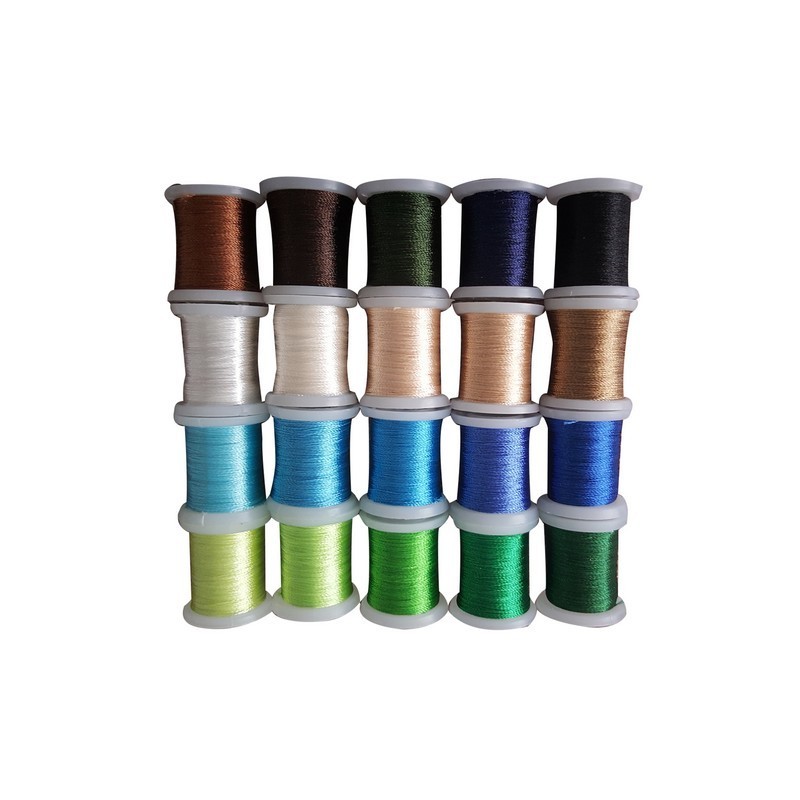 (09.03.09.008)Nellie`s Choice Yarn 20 bobbins embroidery thread set 8