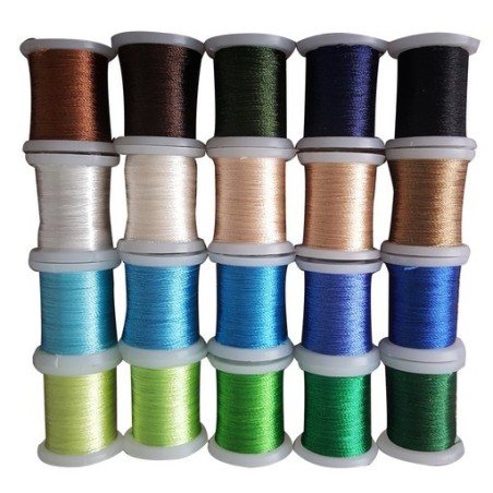 (09.03.09.008)Nellie`s Choice Yarn 20 bobbins embroidery thread set 8