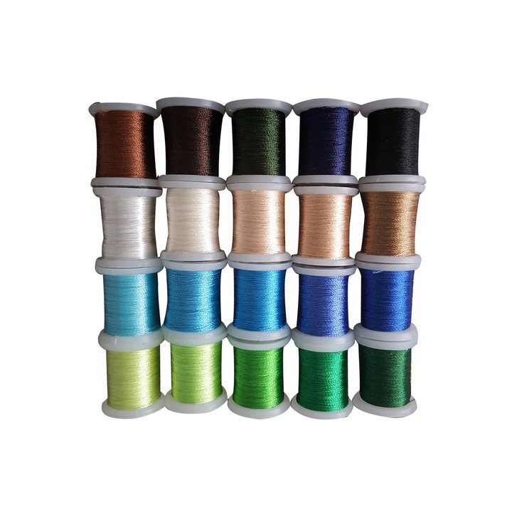 (09.03.09.008)Nellie`s Choice Yarn 20 bobbins embroidery thread set 8 (09.03.09.008)Nellie`s Choice Yarn 20 bobbins embroidery thread set 8