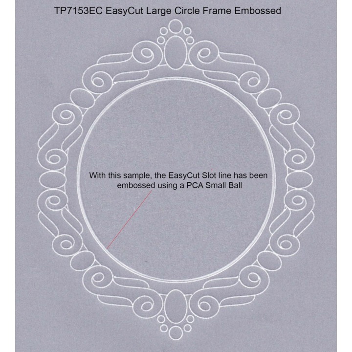 (TP7153EC)PCA® EasyCut Ornate Circle Frames - 1