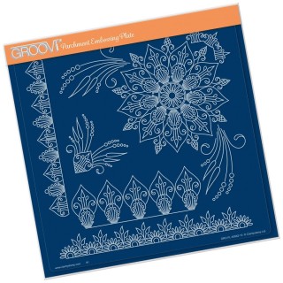 (GRO-PA-40662-15)Groovi Plate TINA'S HENNA CORNERS 1