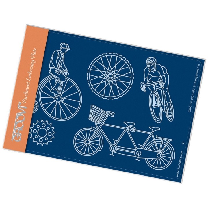 (GRO-TV-40610-02)Groovi® plate A6 CYCLING