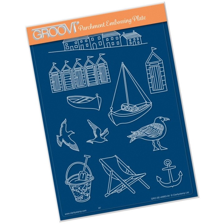 (GRO-SE-40683-04)Groovi Plate A5 HARBOUR