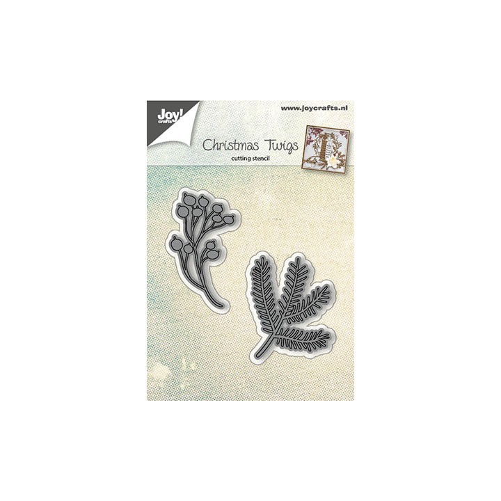 (6002/0680)Cutting dies Christmas Twigs