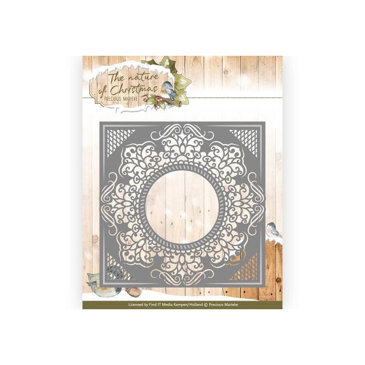 (PM10098)Die - Precious Marieke - The nature of Christmas - Christmas Frame