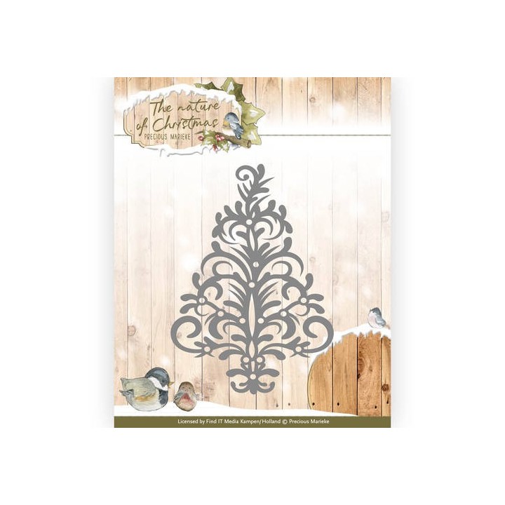 (PM10102)Die - Precious Marieke - The nature of Christmas - Christmas Tree