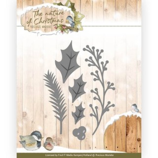 (PM10103)Die - Precious Marieke - The nature of Christmas - Christmas Florals