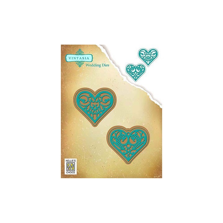 (VIND047)Nellie's Choice Vintasia Dies Two hearts