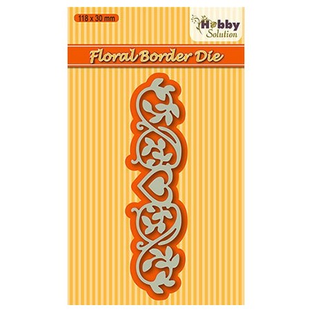 (HSDJ001)Hobby Solutions Dies Floral-1 border