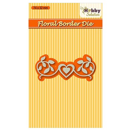 (HSDJ002)Hobby Solutions Dies Floral-2 border