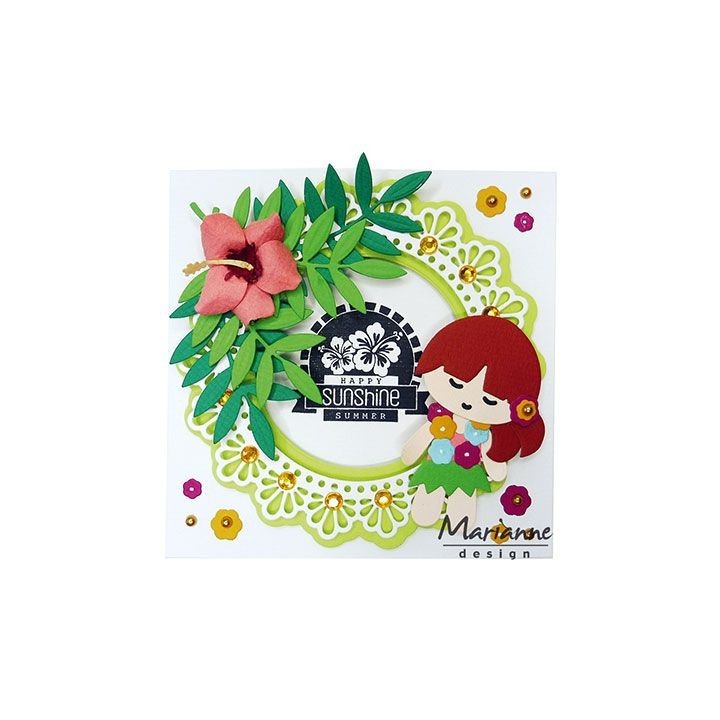 (KJ1714)Clear stamp Summer