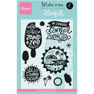 (KJ1713)Clear stamp Zomer