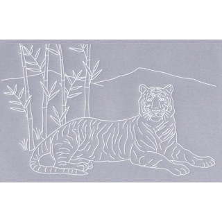 (TP3425E)PCA® EasyEmboss Proud Tiger