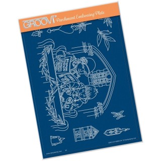 (GRO-CH-40694-04)Groovi Plate A5 CAROL SINGERS