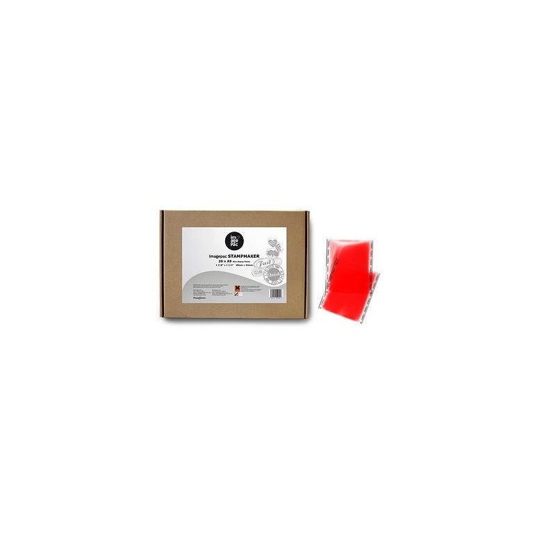 (AMA920SR20)ImagePac Stampmaker Stamp Pack Red A9