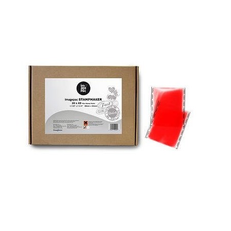 (AMA920SR20)ImagePac Stampmaker Stamp Pack Red A9