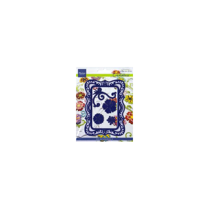 (LR0111)Creatables Rahmen rechteckig