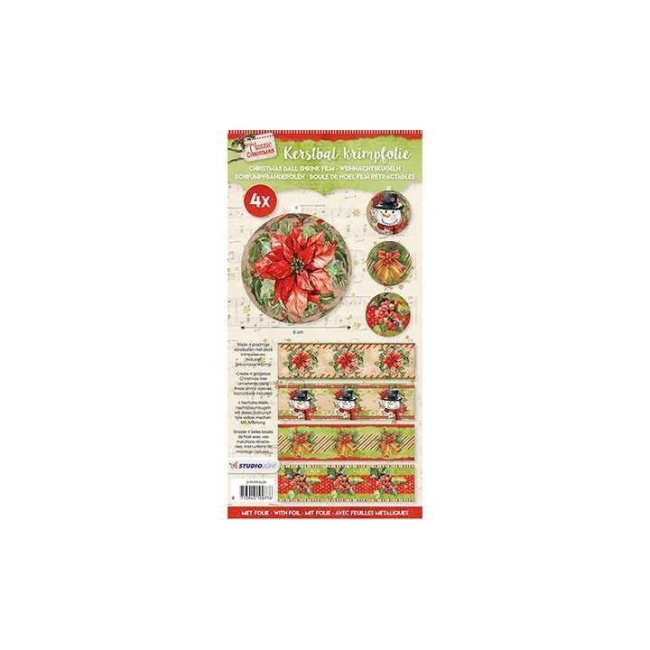 (SHRINKSL09)Christmas Sleeves Classic Christmas nr.09
