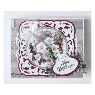 (MB0168)3D Mattie's Mooiste Christmas flowers