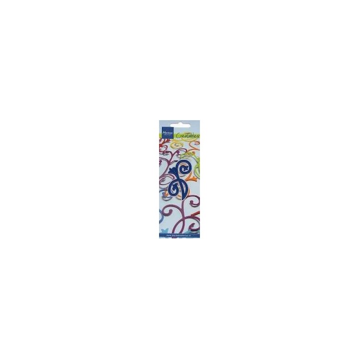 (LR0118)Creatables Swirl flower