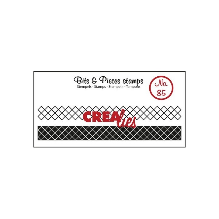 (CLBP85)Crealies Clearstamp Bits&Pieces no. 85 lint xxx