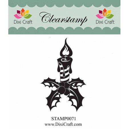 (STAMP0071)Dixi Clear Stamp Candle