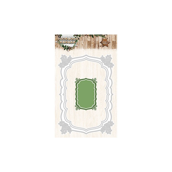 (STENCILWW51)Studio Light dies Woodland Winter nr.51