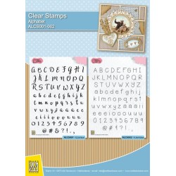(ALCS002)Nellie`s Choice Clearstamp - Alphabet Lars