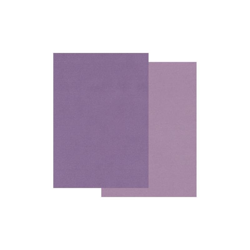 (GRO-AC-40189-A5)Groovi Parchment Paper A5 Two Tone Purple 20 sheets