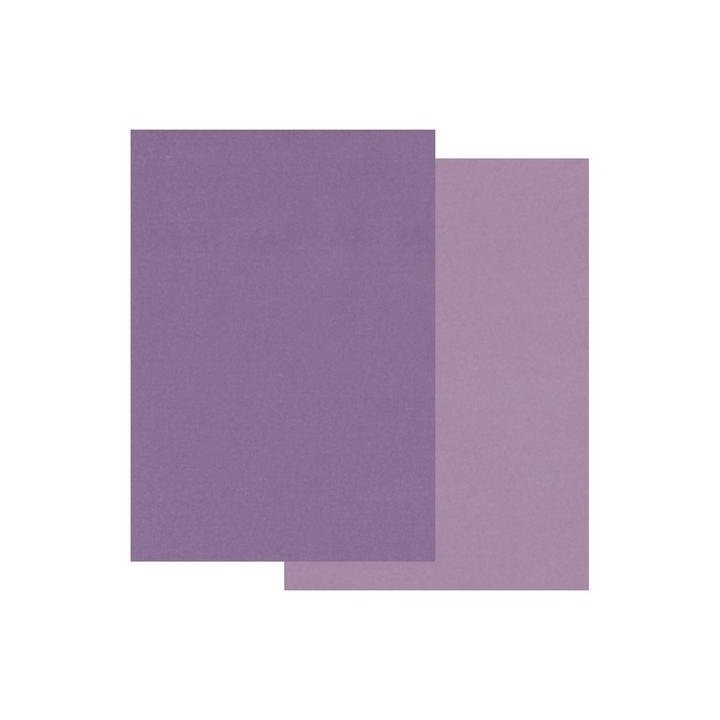 (GRO-AC-40189-A5)Groovi Parchment Paper A5 Two Tone Purple 20 sheets