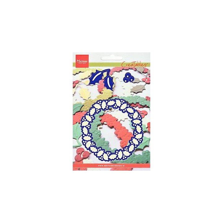 (LR0127)Creatables Holly garland