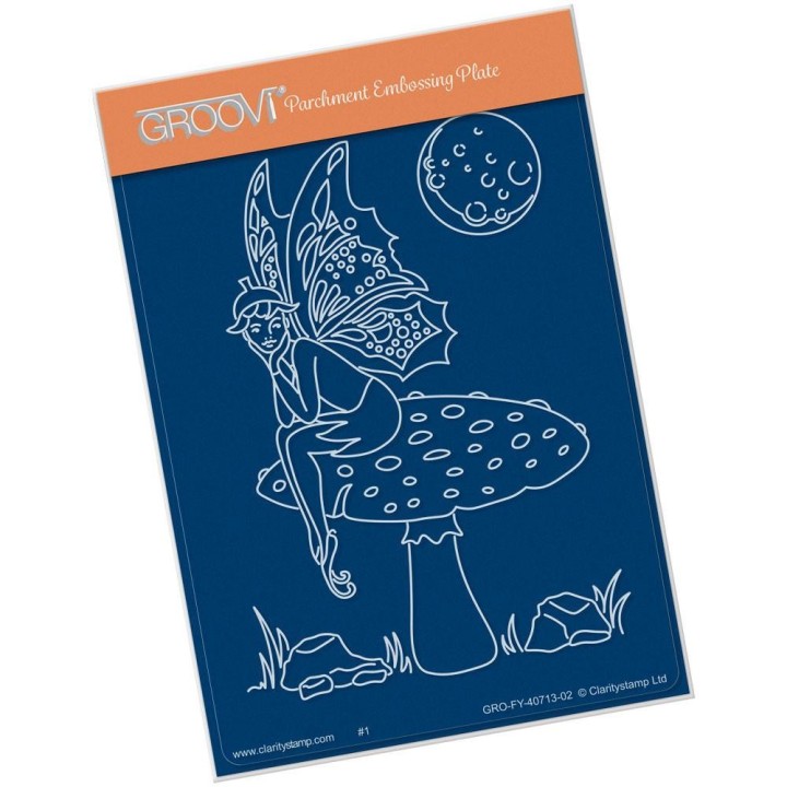(GRO-FY-40713-02)Groovi® plate A6 FAIRY 6