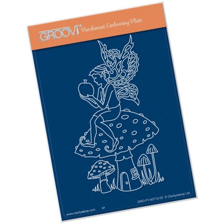 (GRO-FY-40712-02)Groovi® plate A6 FAIRY 5