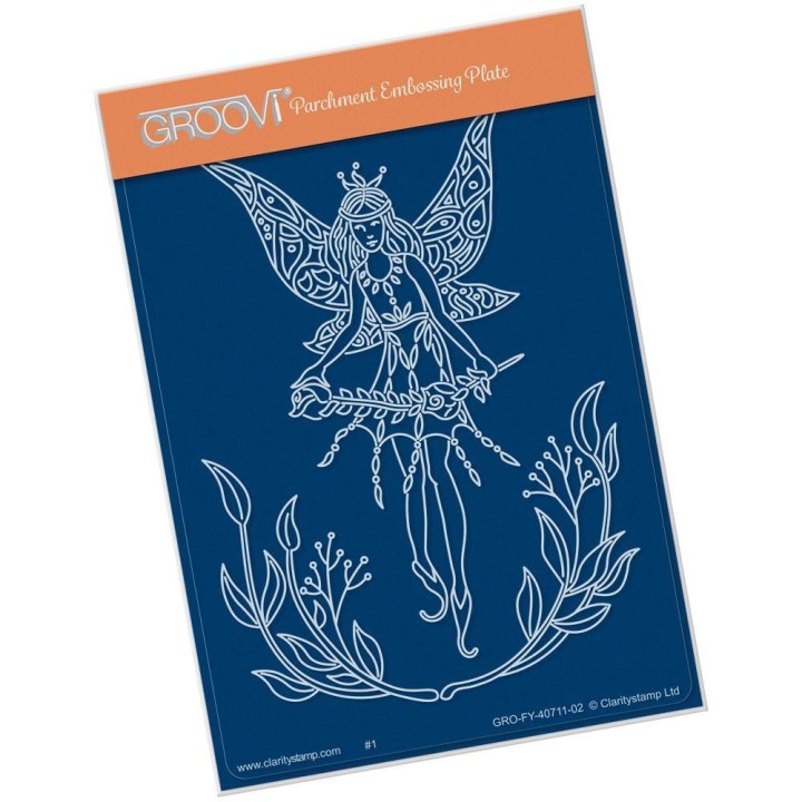 (GRO-FY-40711-02)Groovi® plate A6 FAIRY 4