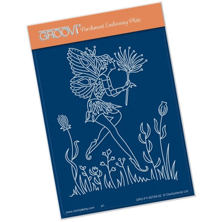 (GRO-FY-40709-02)Groovi® plate A6 FAIRY 2
