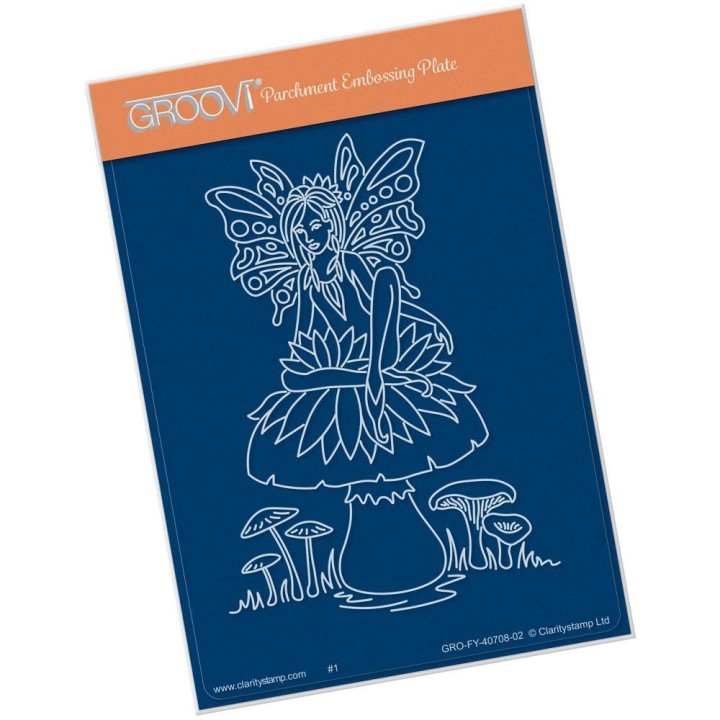 (GRO-FY-40708-02)Groovi® plate A6 FAIRY 1