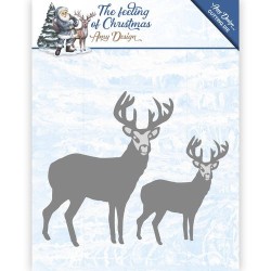 (ADD10115)Die - Amy Design - The feeling of Christmas - Christmas reindeers