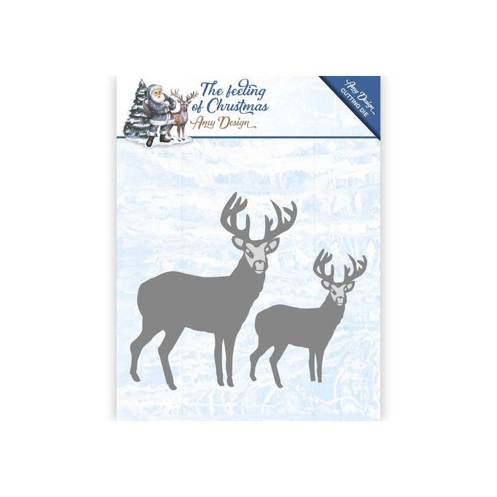 (ADD10115)Die - Amy Design - The feeling of Christmas - Christmas reindeers