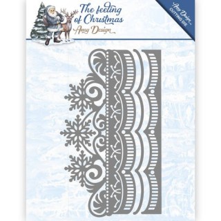 (ADD10111)Die - Amy Design - The feeling of Christmas - Ice crystal border