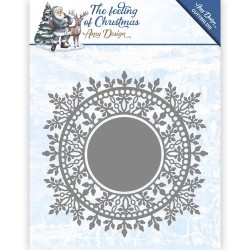(ADD10110)Die - Amy Design - The feeling of Christmas - Ice crystal circle