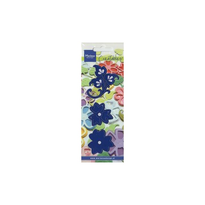 (LR0133)Creatables Filigrane flowers classic