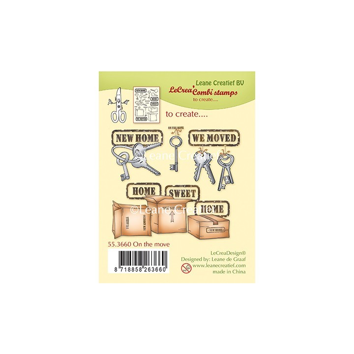 (55.3660)Clear stamp combi On the move