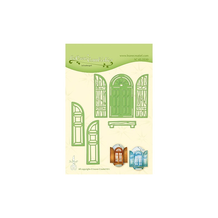 (45.3530)Lea'bilitie mal die Cutting/Emb. Window & shutters