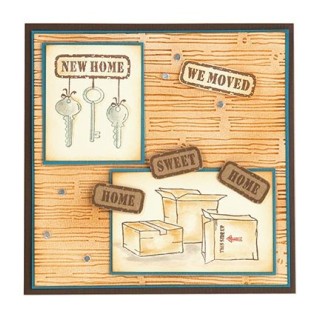 (35.3769)Embossing folder Tools  Wood