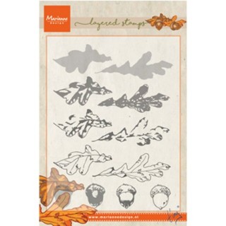 (TC0857)Clear stamp Tiny's Tiny's autumn (layering)