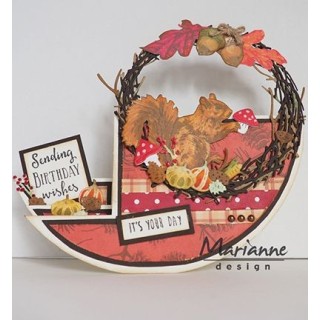 (TC0857)Clear stamp Tiny's Tiny's autumn (layering)