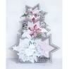 (CR1421)Craftables stencilBasic: Christmas star